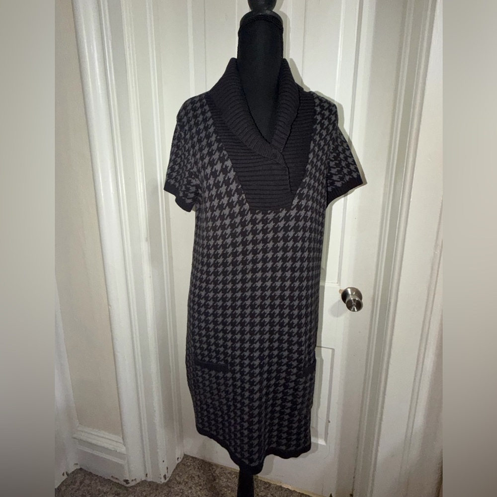 Style&Co‎ Knit Dress with Cowl Neck, Women's size Large dress summer work casual